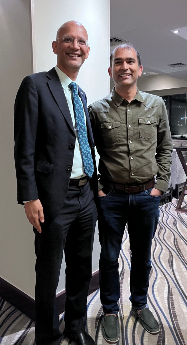 With Mr Ganesh Kohli, Founder, International Career and College Counselling College (IC3) Movement, 2022 in Pune