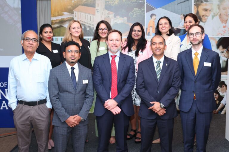 With UWA Onshore Leadership and South Asia Team in Pune in 2022